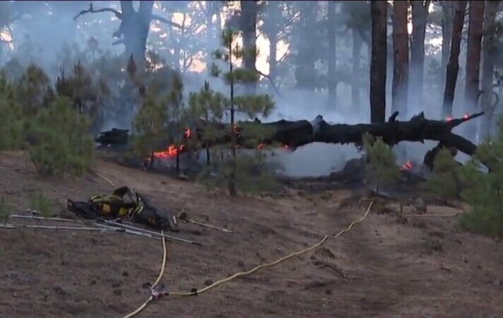 El incendio declarado en El Hierro ya está perimetrado y estabilizado