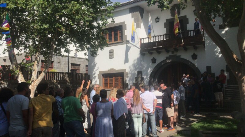 Ayuntamiento de Firgas, Gran Canaria, 17J