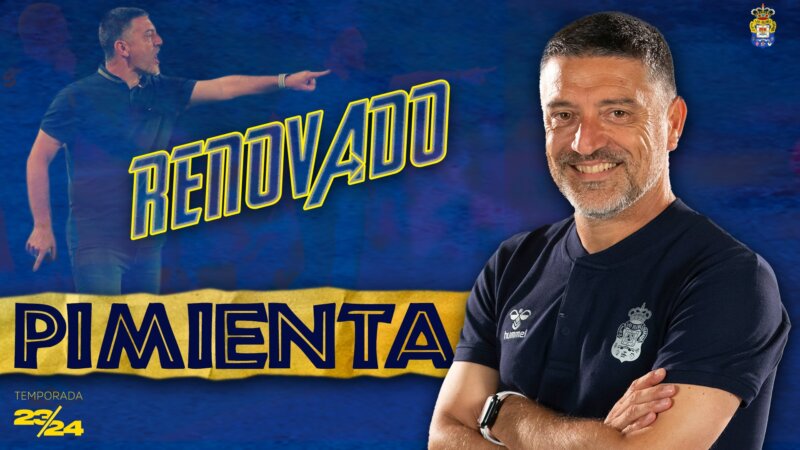 García Pimienta continuará al frente de la UD Las Palmas