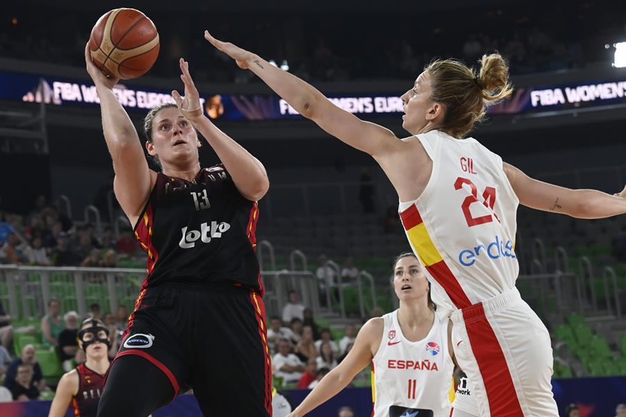 58-64. España pierde ante la tenaz Bélgica y consigue la plata en el Eurobasket 2023