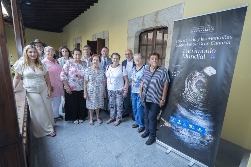 Risco Caído y las Montañas Sagradas de Gran Canaria cumplen cuatro años como Patrimonio Mundial de la Unesco