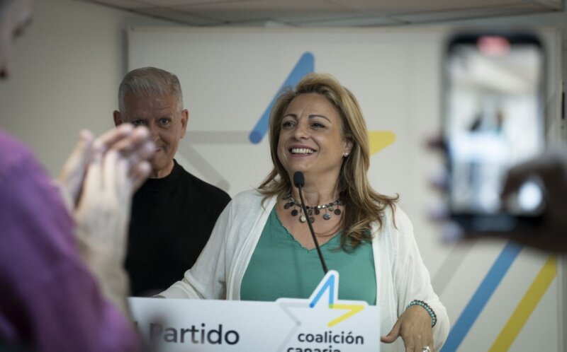 Imagen de archivo de la diputada electa de Coalición Canaria, Cristina Valido / Europa Press