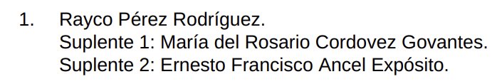 Candidatos Recortes Cero al Senado Circunscripción La Palma