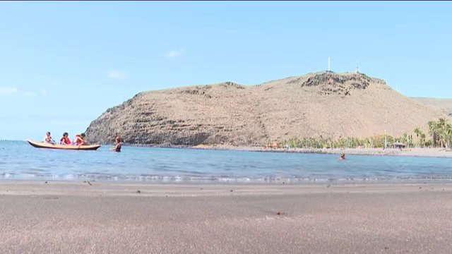 Voluntarios de La Gomera colaboran en la limpieza de las playas