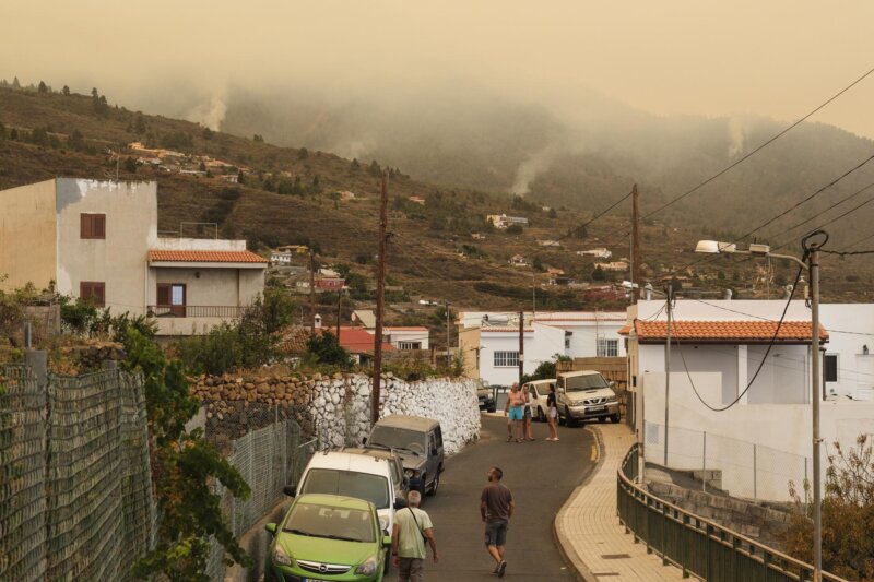 El incendio de Tenerife en imágenes