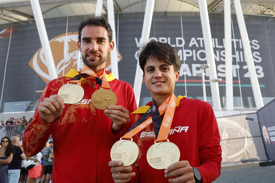 Álvaro Martín y María Pérez hacen historia en el atletismo. Medallero olímpico de España en París 2024