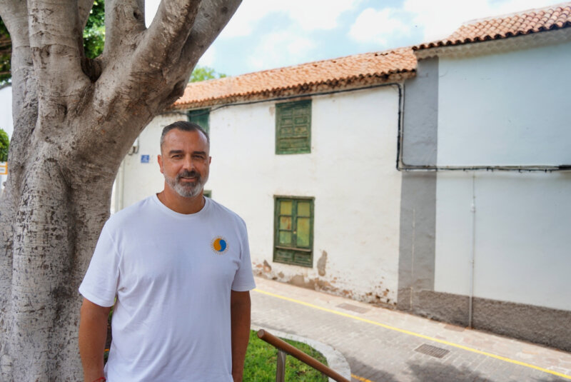 Luis García, concejal de Patrimonio Histórico Cultural del Ayuntamiento de Arona.