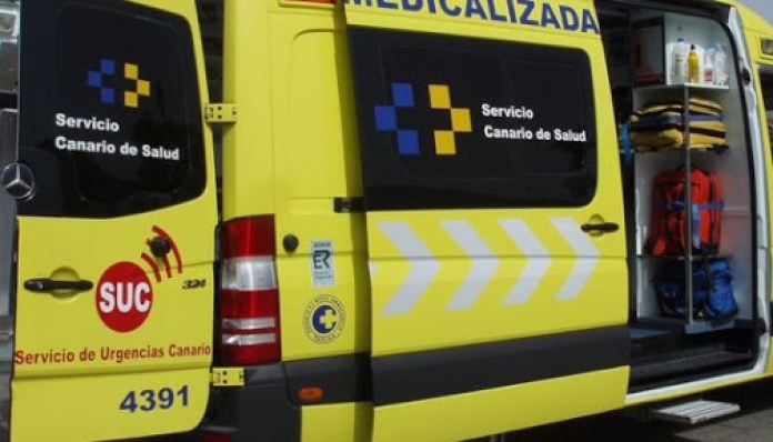 Por su parte Bomberos y Policía Local de Pájara colaboraron con el SUC para llegar hasta el lugar