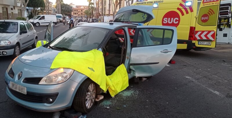 Una mujer herida en un accidente de tráfico en la TF-643 / Europa Press