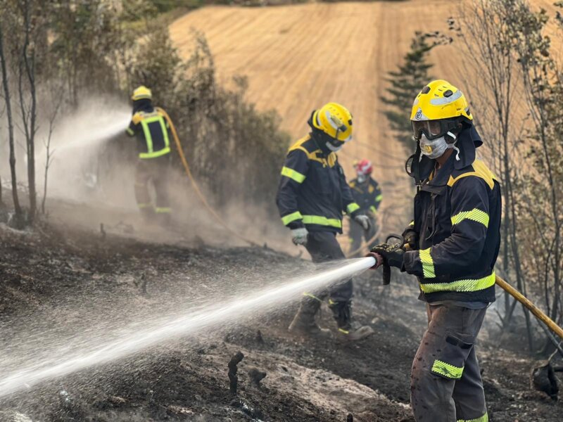 El incendio de Tenerife en imágenes