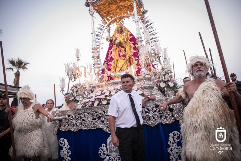 fiestas en honor a la Virgen de Candelaria