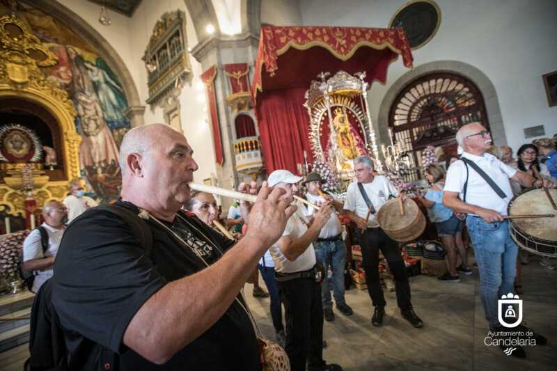 fiestas en honor a la Virgen de Candelaria