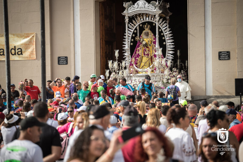 fiestas en honor a la Virgen de Candelaria