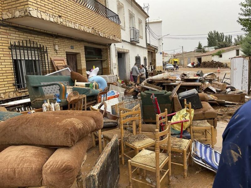 Dos fallecidos en la provincia de Toledo a causa de la DANA