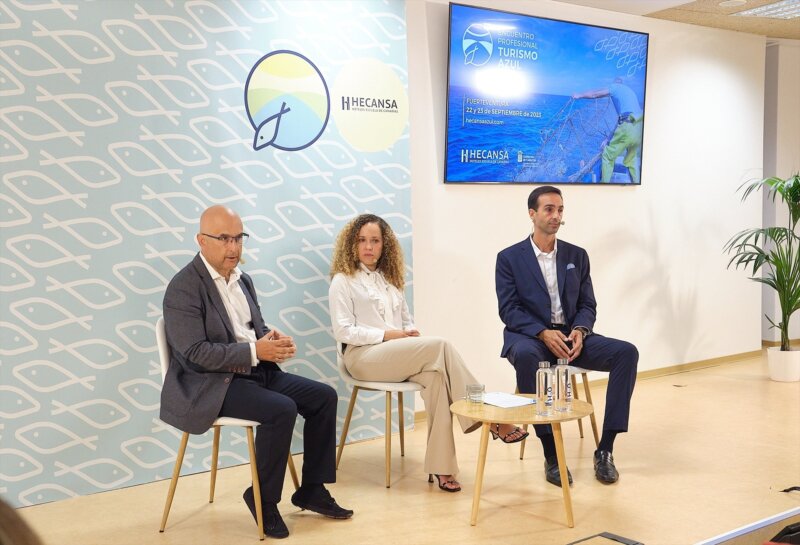 Hecansa presenta el proyecto piloto "Pescaturismo"