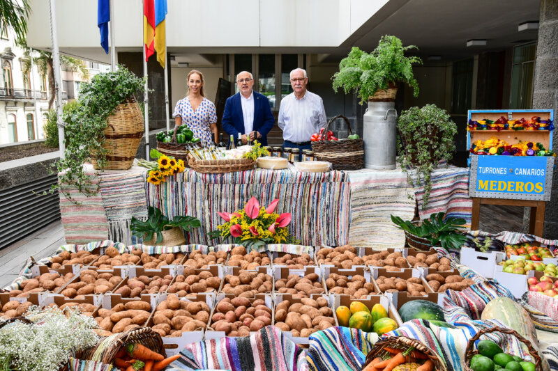 La carreta del Cabildo portará más de 1.000 kilos de productos