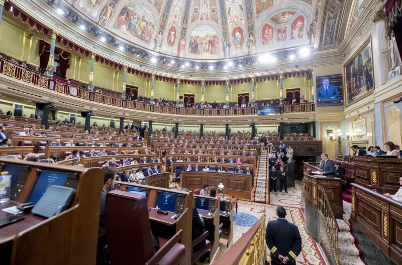 Debate pleno investidura Alberto Núñez Feijóo en el Congreso de los Diputados