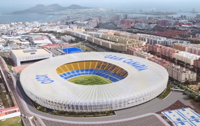 Noticias deportivas en rtvc.es | Imagen del proyecto del Estadio de Gran Canaria