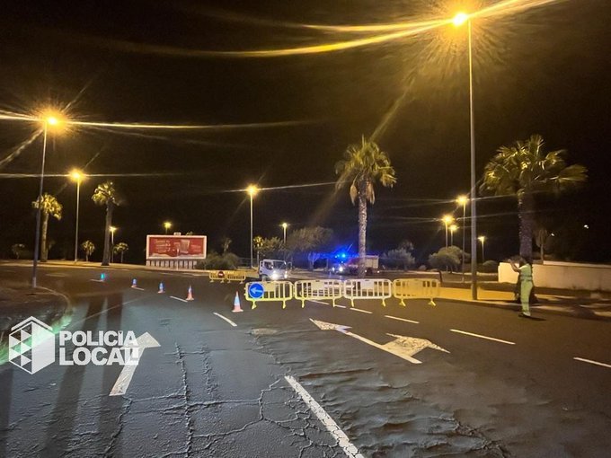 Imagen de la zona cercana a la cochera en donde se produjo el incendio