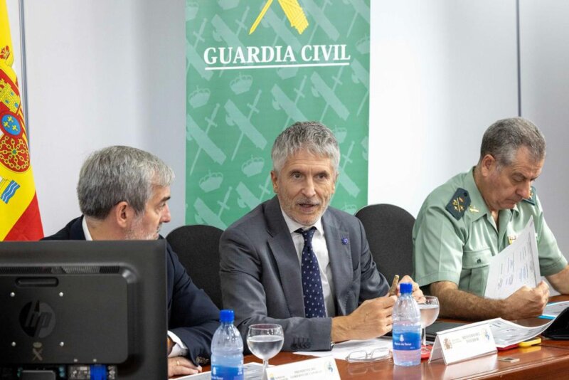 Reunión de coordinación de migración en Canarias / Ministerio del Interior