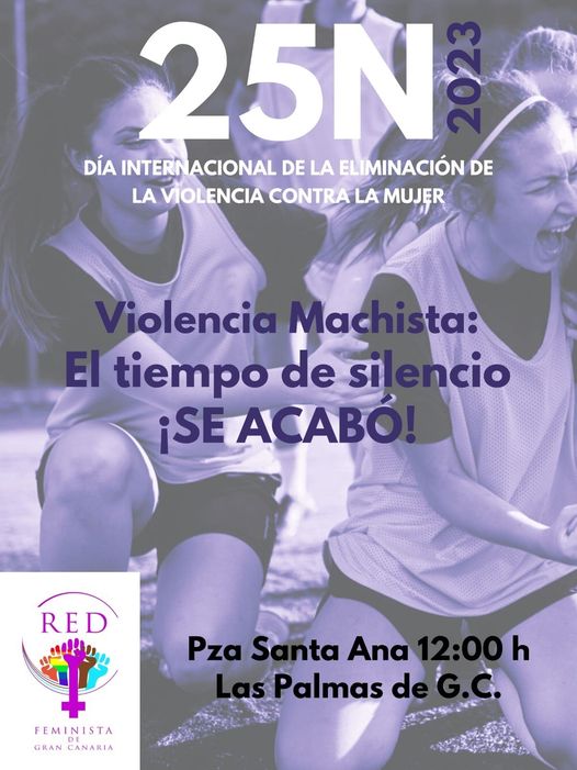 Red Feminista de Gran Canaria convoca “Se acabó”