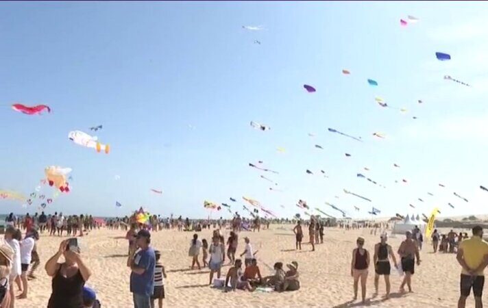 Récord de participación en el Festival Internacional de Cometas de Corralejo