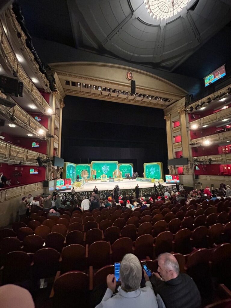 Interior Teatro Real. Efe