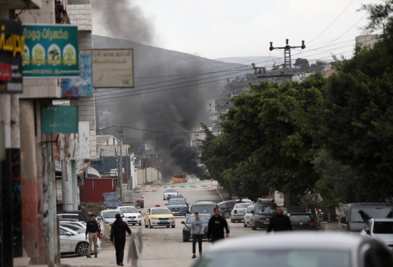 Una nueva operación israelí deja seis muertos en un campo de refugiados de Cisjordania