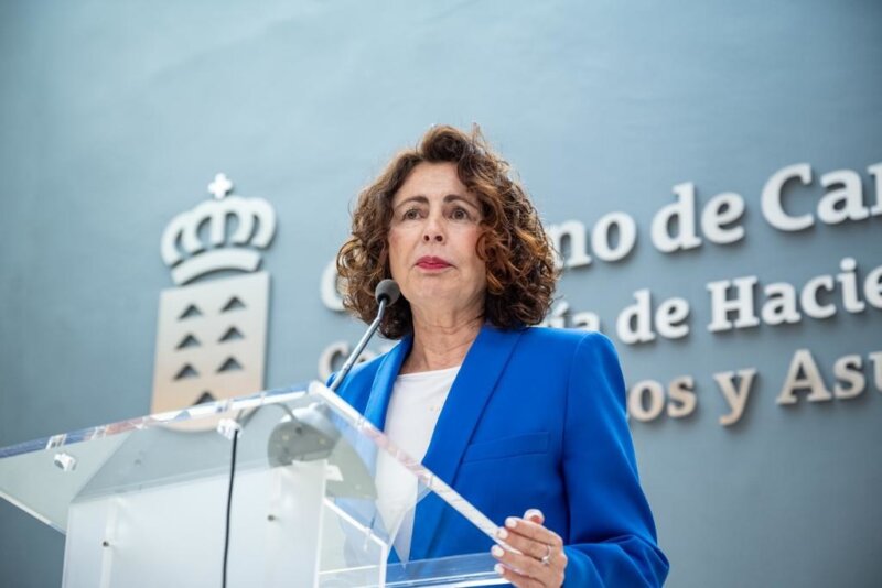 Matilde Asián, consejera de Hacienda y Relaciones con la UE