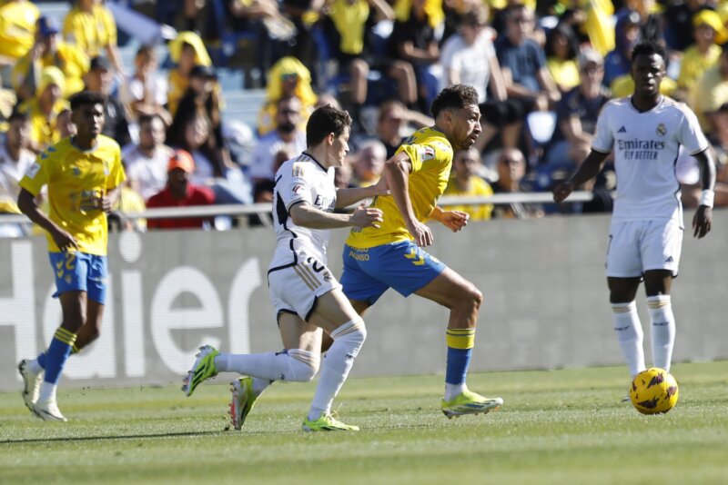 Imagen encuentro entre la UD Las Palmas y el Real Madrid. Foto "X" de La UD Las Palmas