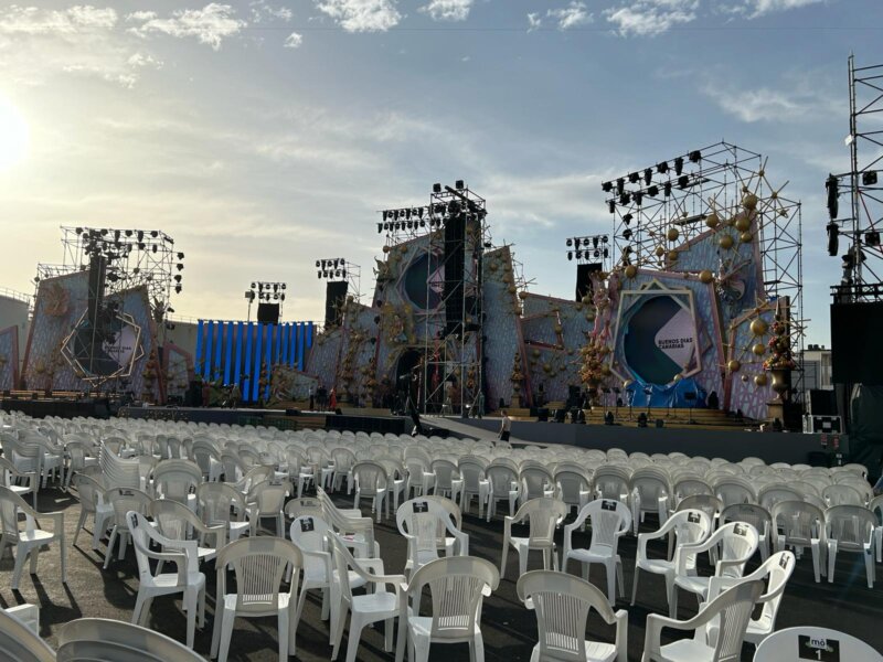 Escenario del Carnaval de Las Palmas de Gran Canaria 2024 / RTVC