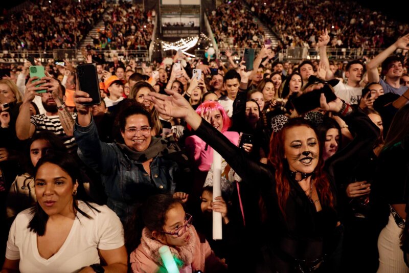 Imagen de archivo del público asistente a una de las galas del Carnaval de Las Palmas de Gran Canaria 2024