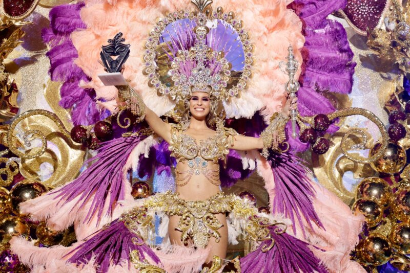 Katia Gutiérrez Thime, reina del Carnaval de Las Palmas de Gran Canaria 2024