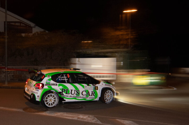 Rogelio Peñate termina en quinta posición en la noche del Rally de Montecarlo