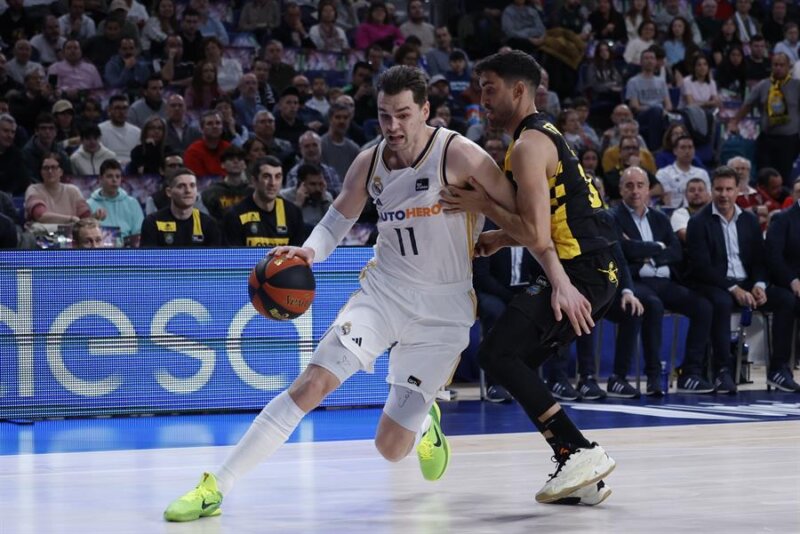 80-78. El Lenovo lucha pero no llega ante el Real Madrid