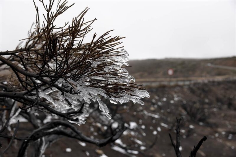 Canarias registra las temperaturas mínimas de todo el país