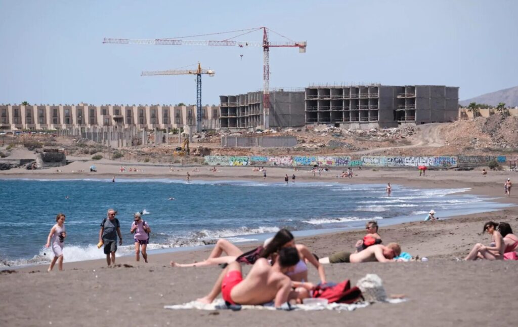 Playa de La Tejita, en el sur de Tenerife. Imagen EFE