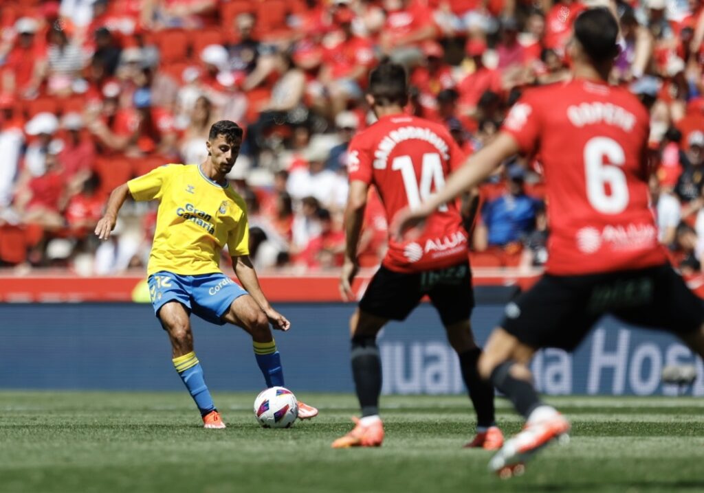 Derrota de la Unión Deportiva Las Palmas ante el Mallorca