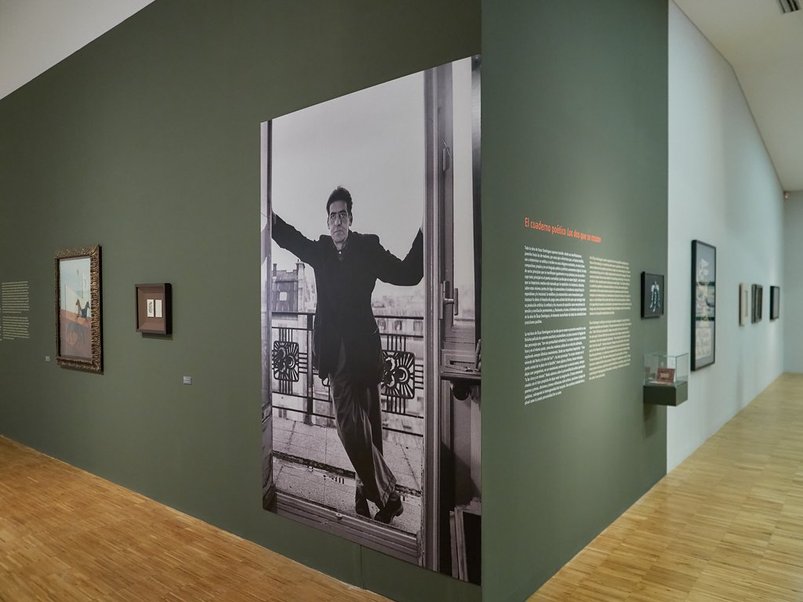 Una de las fotografías del pintor tinerfeño Óscar Domínguez en la muestra del Tenerife Espacio de las Artes / Cabildo de Tenerife