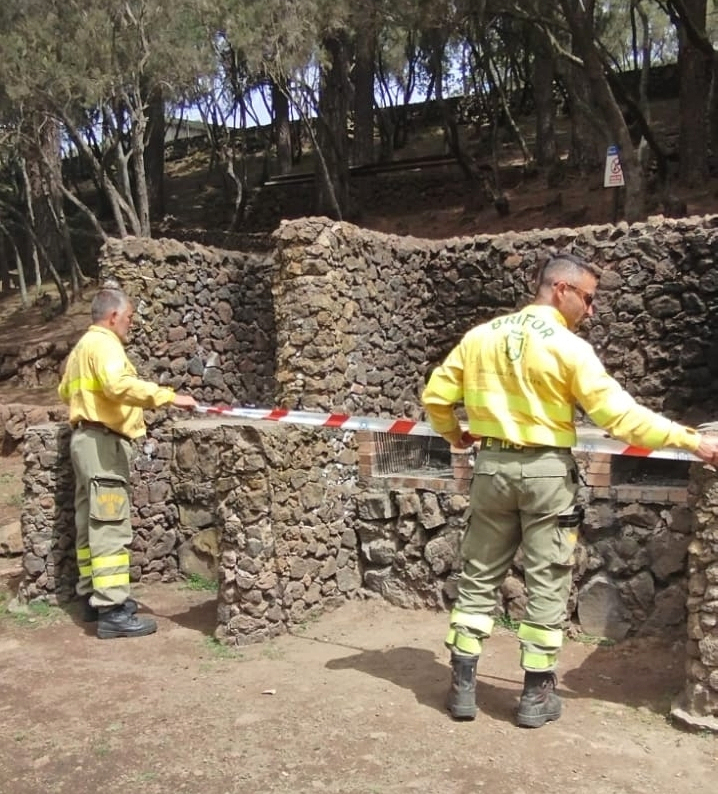 Tenerife mantiene las medidas de grado 1 por el riesgo de incendio forestal