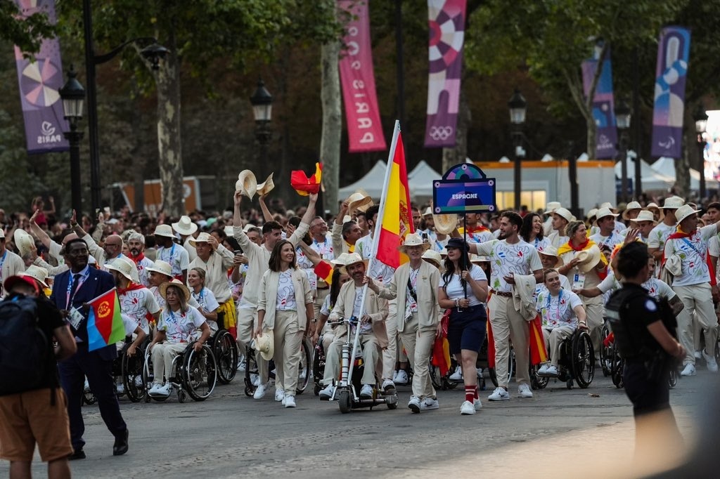 Delegación española en los Juegos Paralímpicos de París 2024. EuropaPRESS