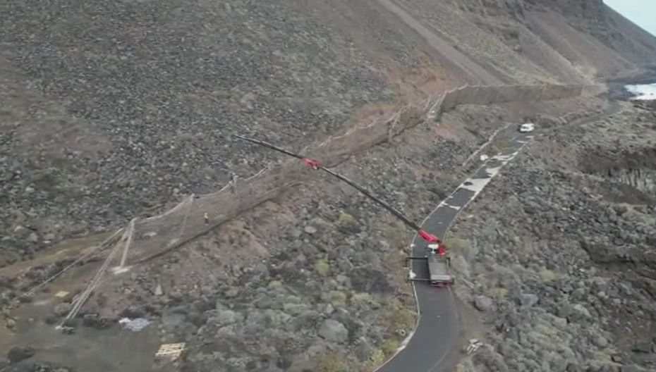 Reanudan las obras en el túnel Pie de Bascos, en El Hierro. RTVC