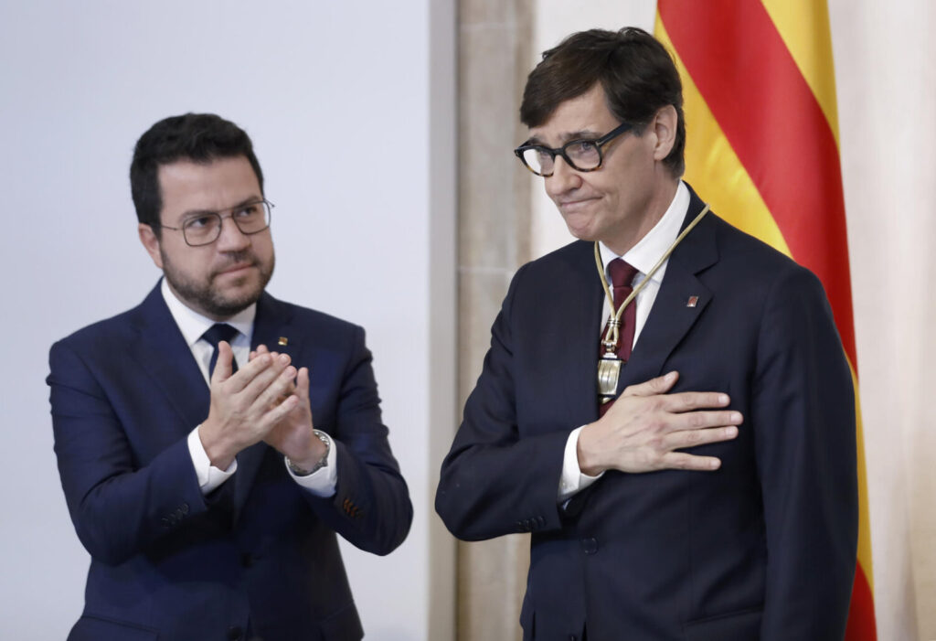 Salvador Illa toma posesión del cargo de president de la Generalitat de Cataluña