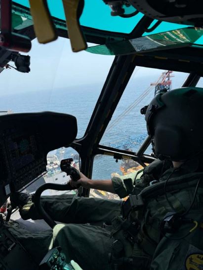 Un helicoptero traslada a un marinero herido en Gran Canaria RTVC