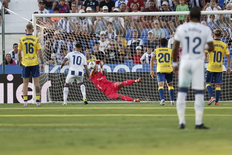 2-1 | Las Palmas se queda sin tiempo y no consigue empatar al Leganés