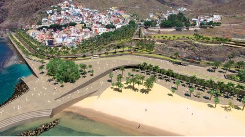 Parque de Las Teresitas. Foto: Ayuntamiento Santa Cruz de Tenerife