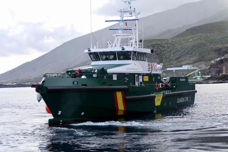 La Guardia Civil localiza el cadáver de un hombre frente a la costa de Güímar