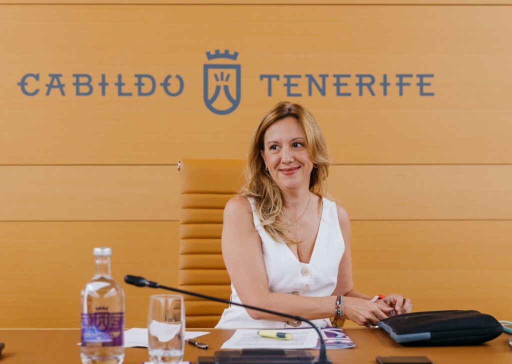 Rosa Dávila, presidenta del Cabildo de Tenerife