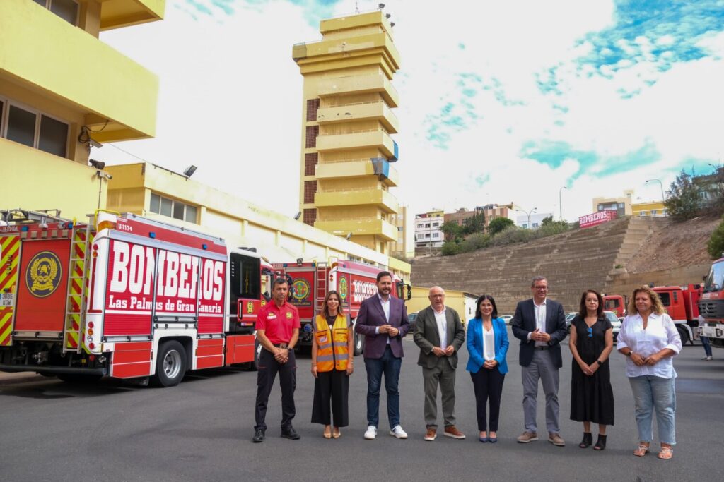 Presentación de la reforma del parque de bomberos de Miller Bajo, en Las Palmas de Gran Canaria/Ayuntamiento de Las Palmas de Gran Canaria