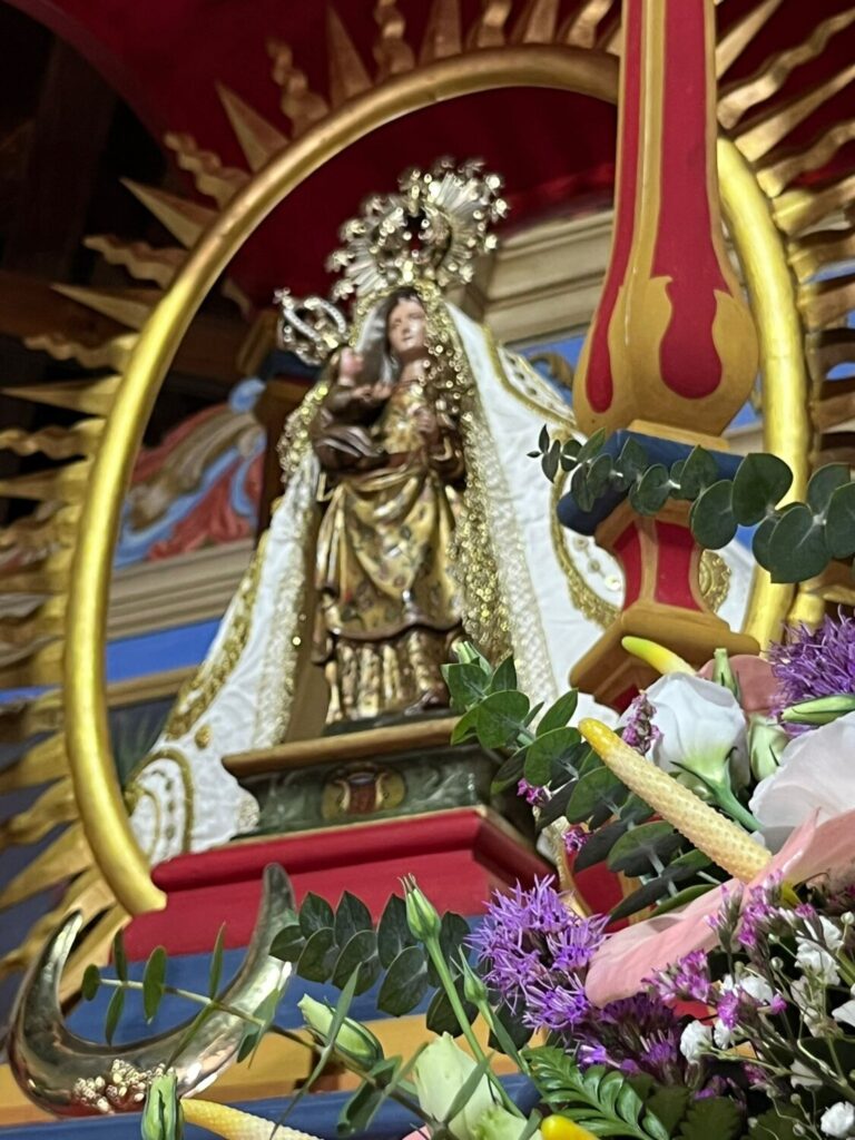 Imagen de la Virgen de Los Reyes de La Gomera